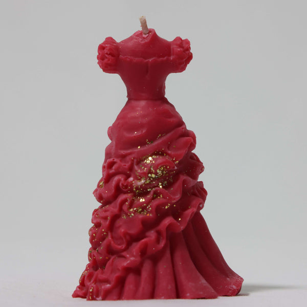 Coconut Soy Wax Ruffled Elegance Candle - Small