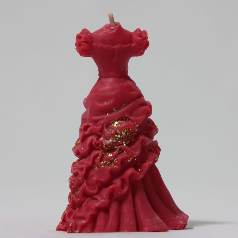 Coconut Soy Wax Ruffled Elegance Candle - Small