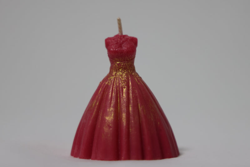 Coconut Soy Wax Petite Gown Candle - Small