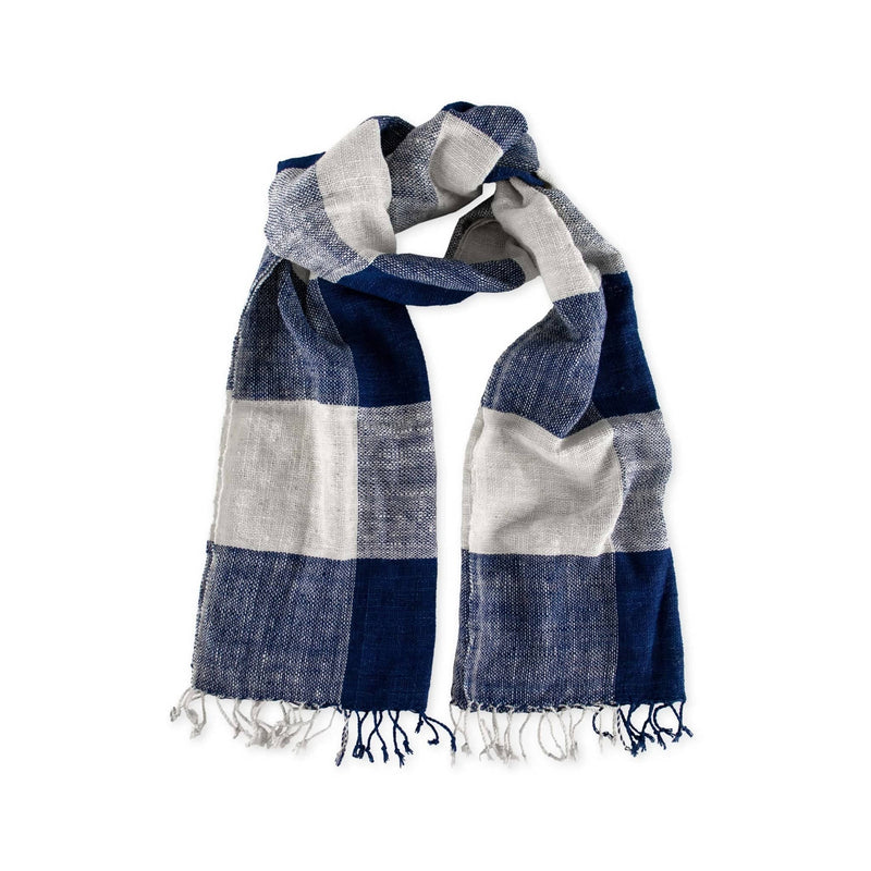 Handcrafted Indigo Scarf