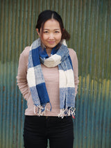 Handcrafted Indigo Scarf