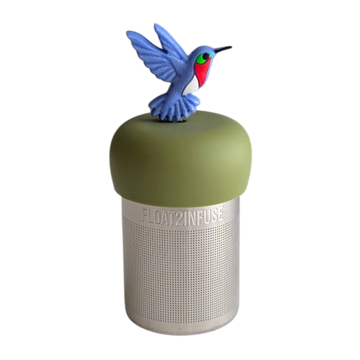 Floating Tea Infuser - Blue Hummingbird
