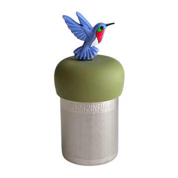 Floating Tea Infuser - Blue Hummingbird