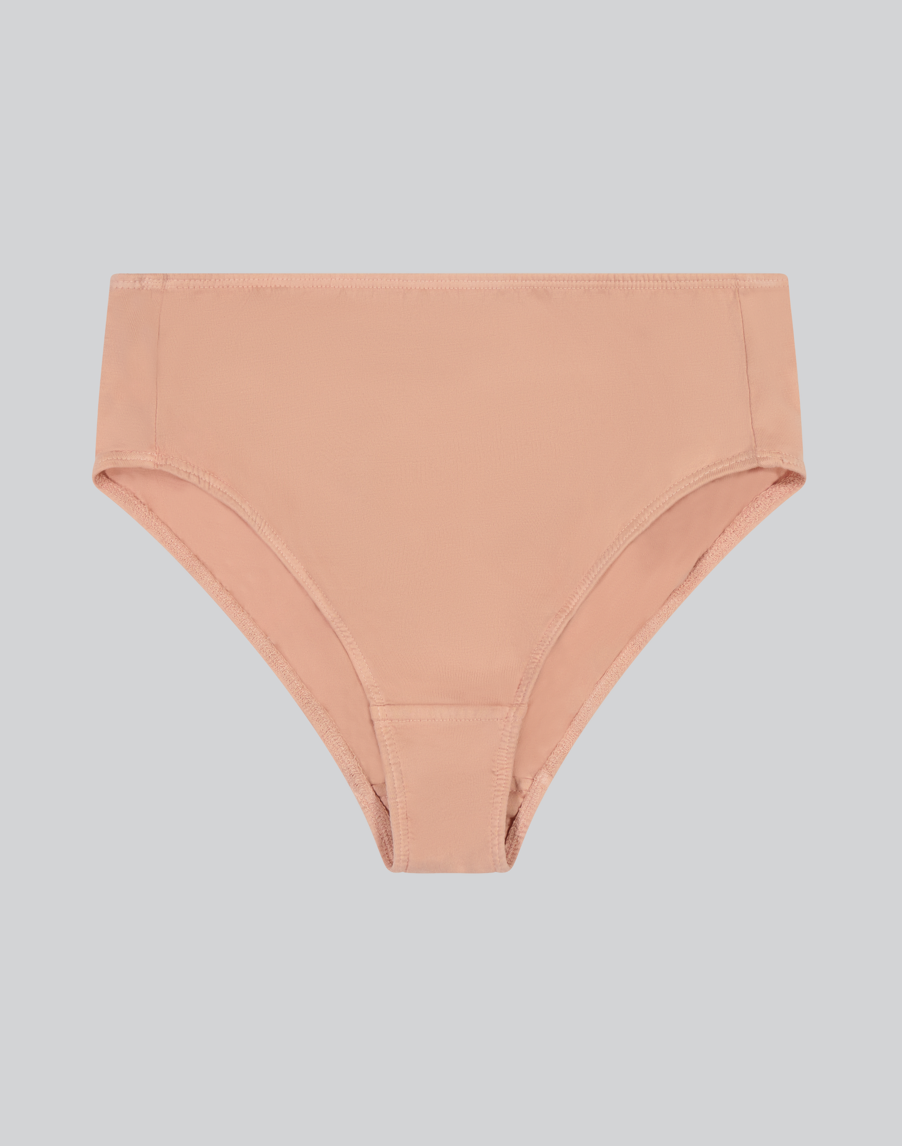 Compostable Organic Cotton High-Waist Brief (8 Color Options)