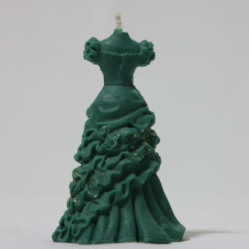 Coconut Soy Wax Ruffled Elegance Candle - Small