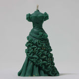 Coconut Soy Wax Ruffled Elegance Candle - Small