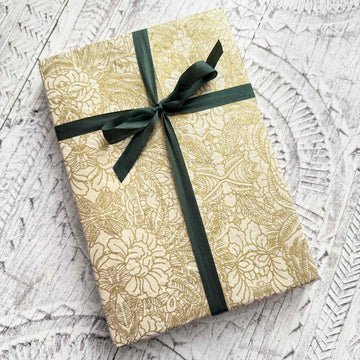 Handmade Lokta Wrapping Paper - Fiore