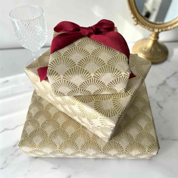 Handmade Lokta Wrapping Paper - Fanfare