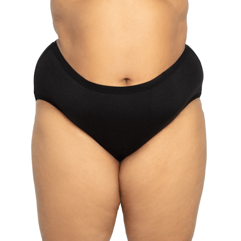 The High Waisted Period Underwear - Microfiber For Medium Flows