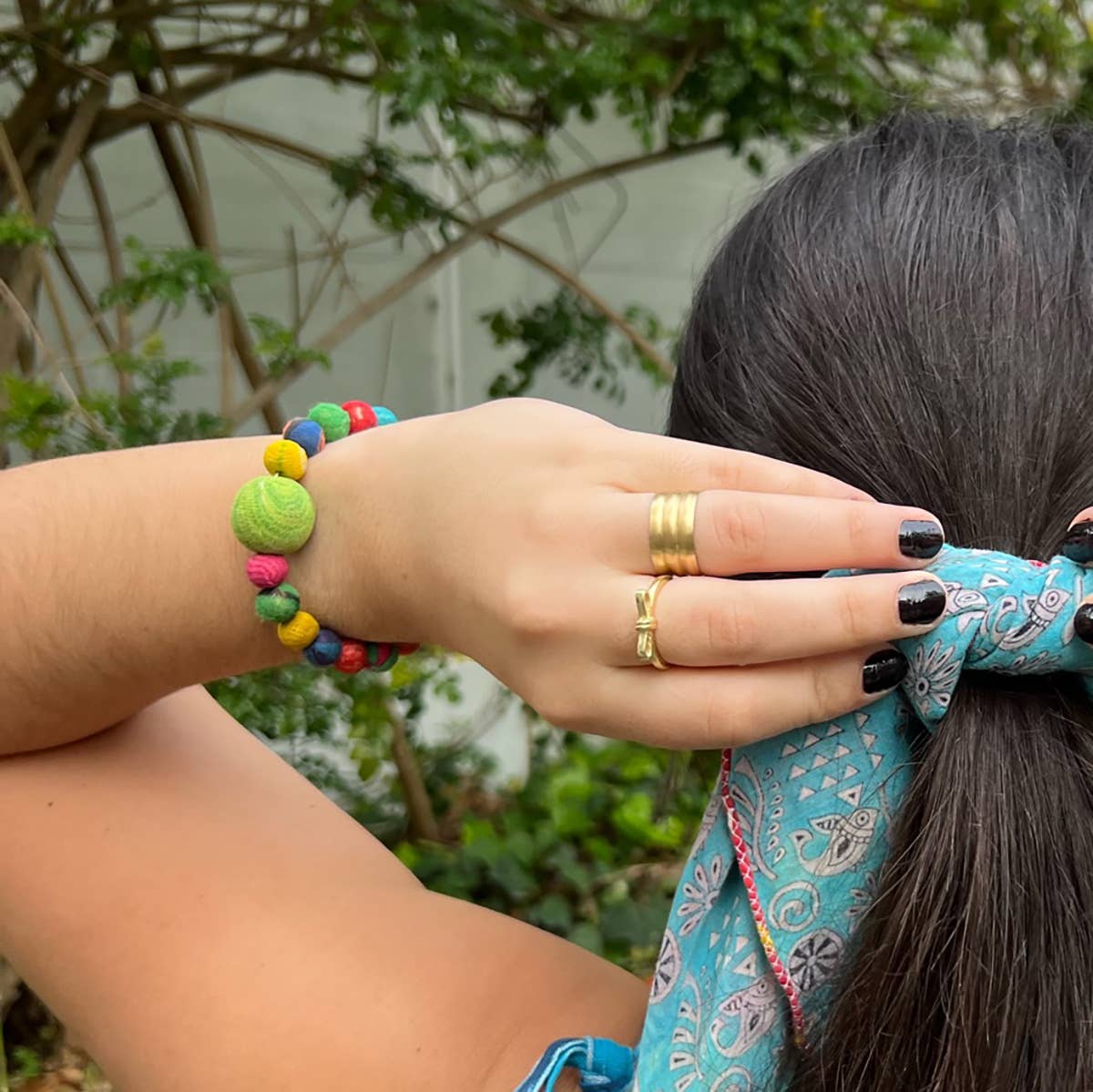 Parabolic Kantha Bangle