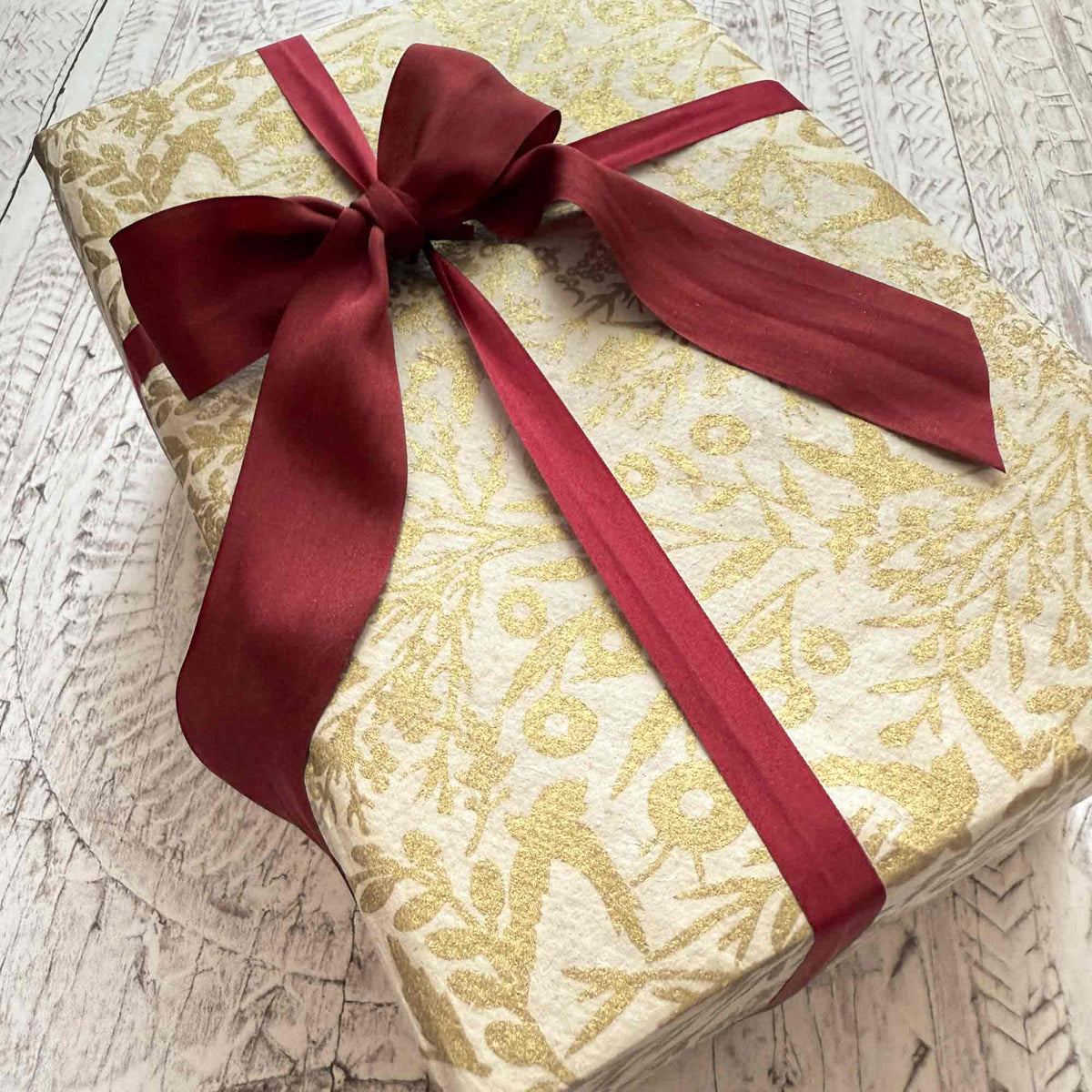 Handmade Lokta Wrapping Paper - Harvest
