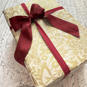 Handmade Lokta Wrapping Paper - Harvest