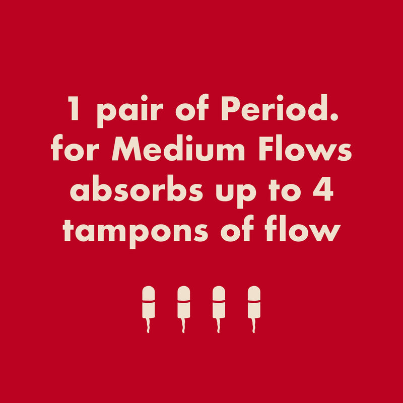 The Boyshort Period. in Microfiber for Medium Flows.