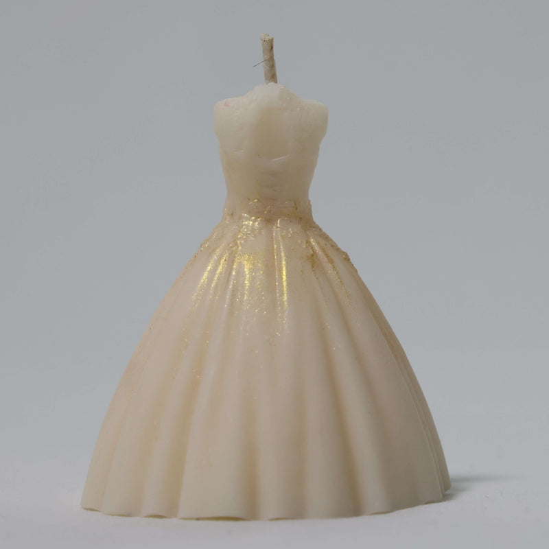 Coconut Soy Wax Petite Gown Candle - Small