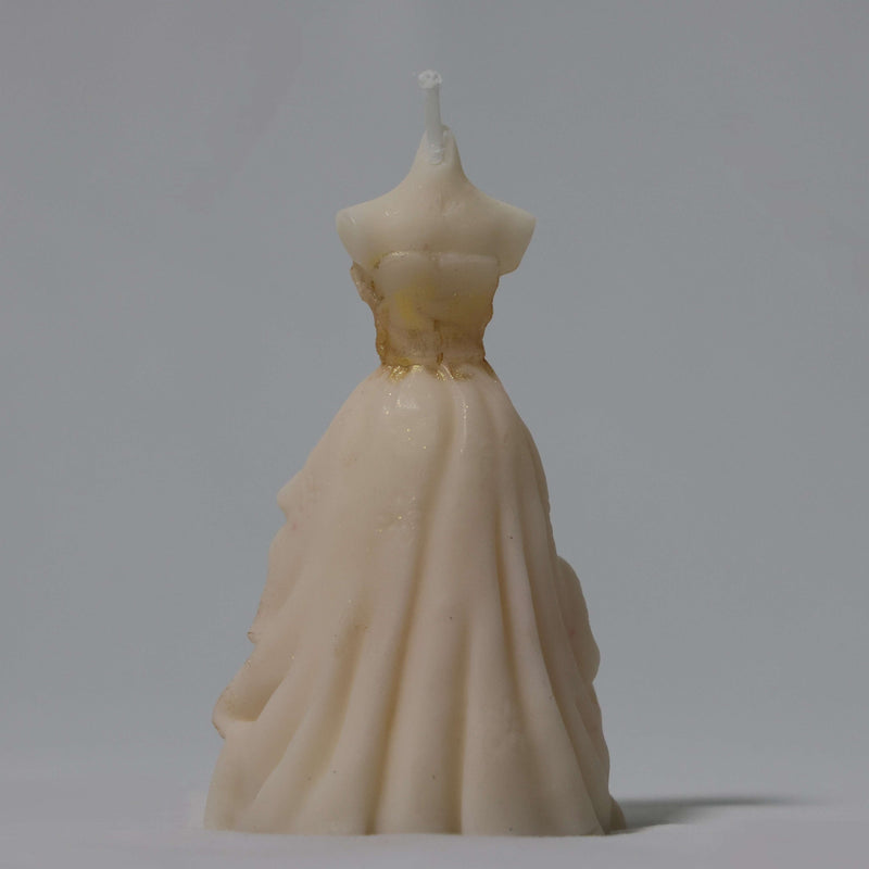 Coconut Soy Wax Grace Gown Candle - Medium