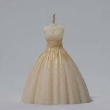 Coconut Soy Wax Petite Gown Candle - Small