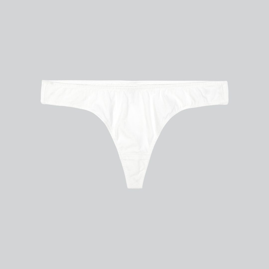 Compostable Organic Cotton Thong (8 Color Options)