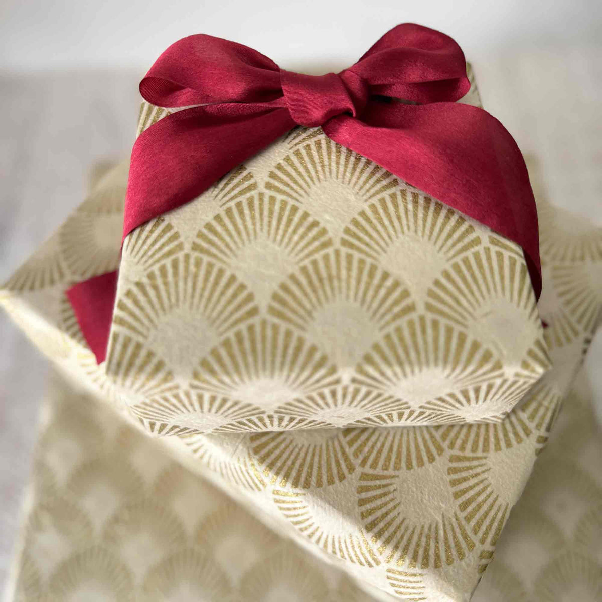 Handmade Lokta Wrapping Paper - Fanfare