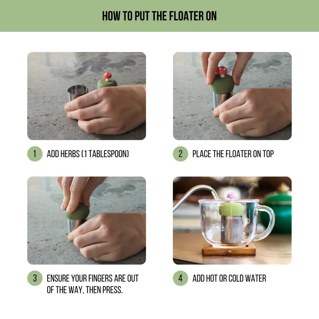 Floating Tea Infuser - Cat In A Coffee Mug