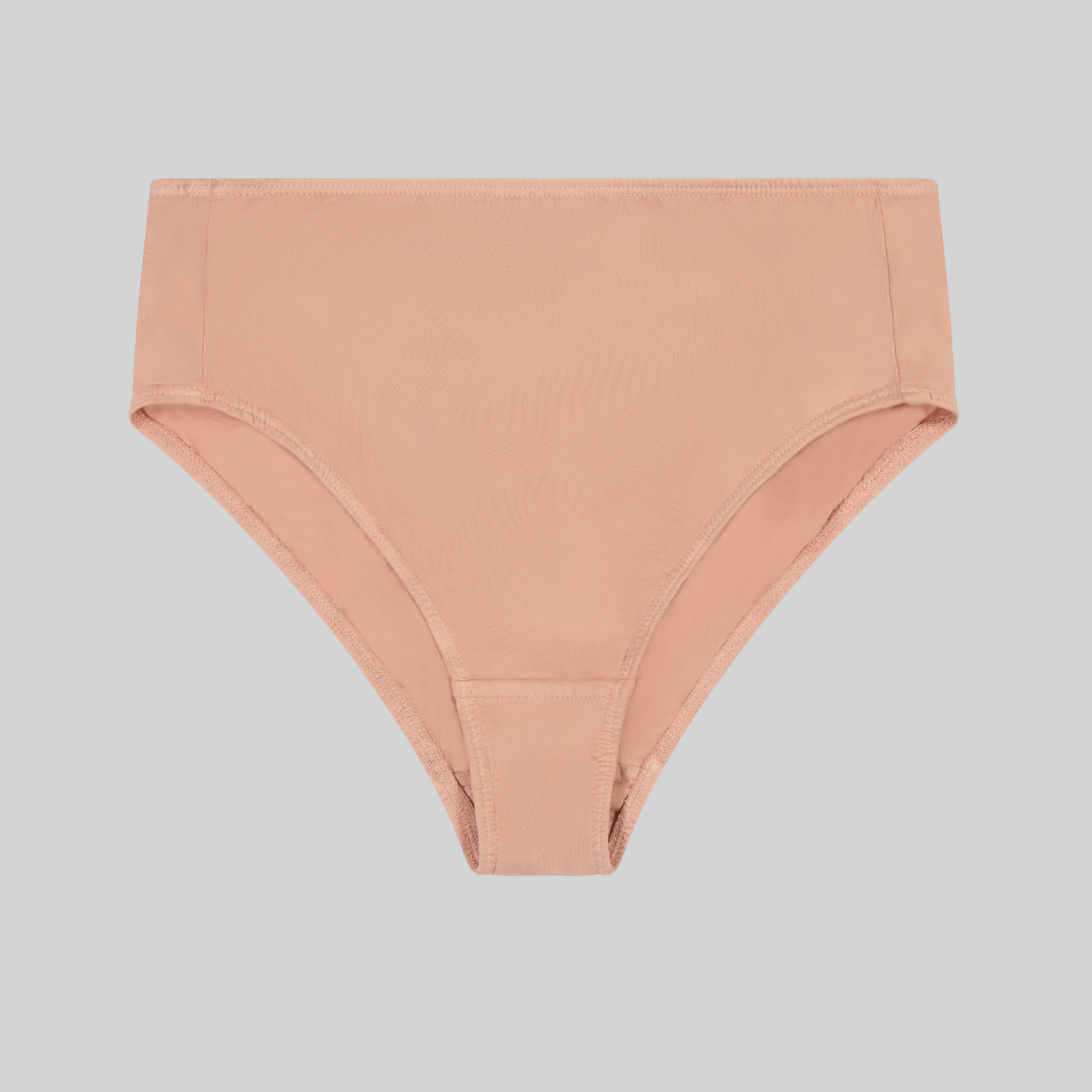 Compostable Organic Cotton High-Waist Brief (8 Color Options)