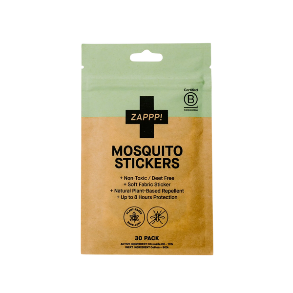 Compostable Mosquito Repellent Stickers