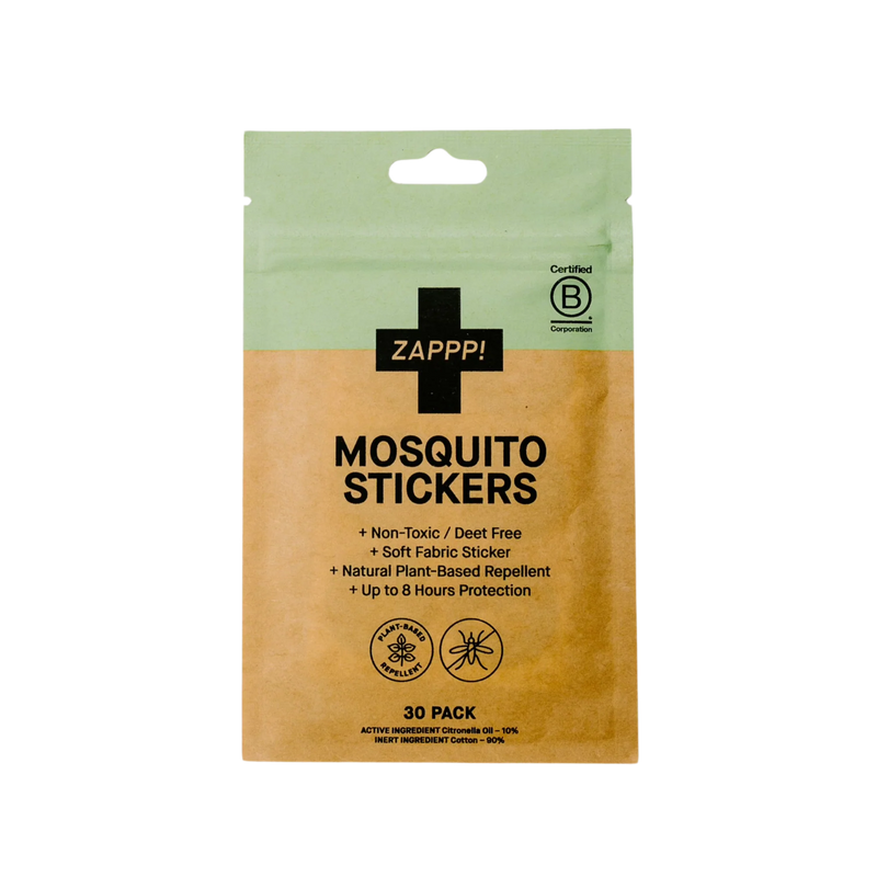 Compostable Mosquito Repellent Stickers