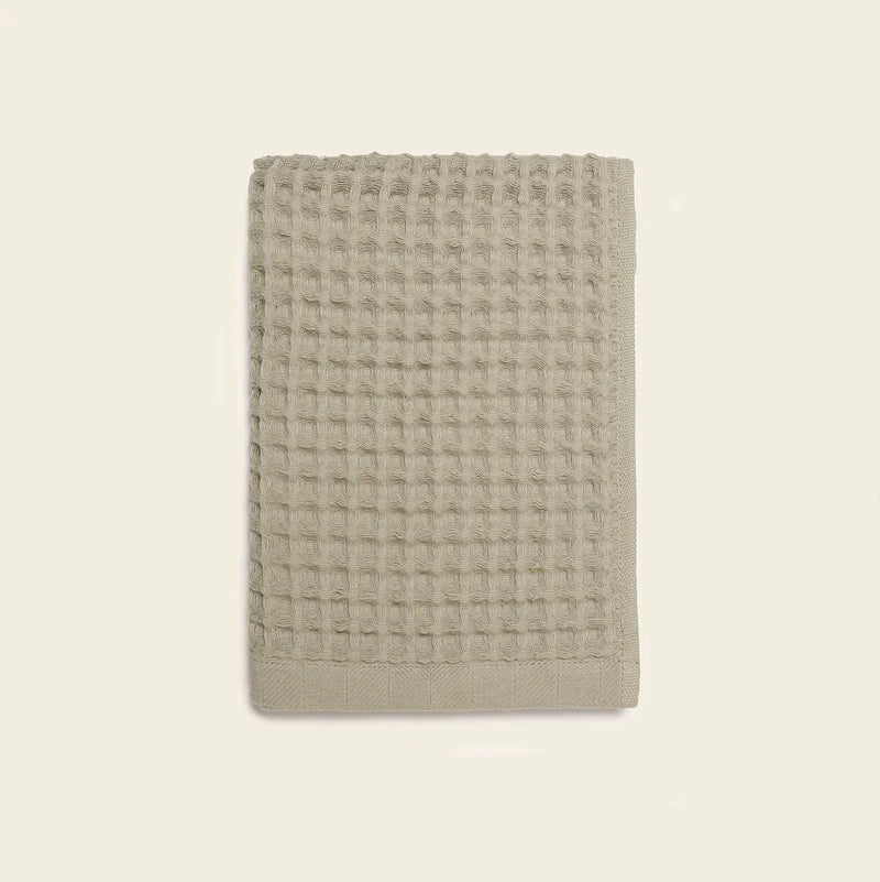 Set of 8 Organic Cotton Towels - Sage