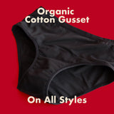 High Waisted Period Underwear - Organic Cotton For Heavy Flows