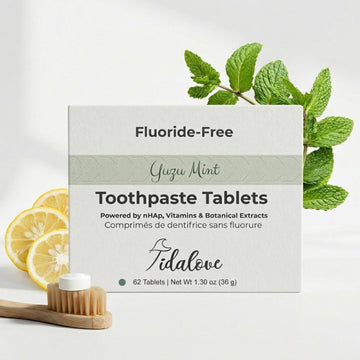 Fluoride-Free Yuzu Mint Toothpaste Tablets