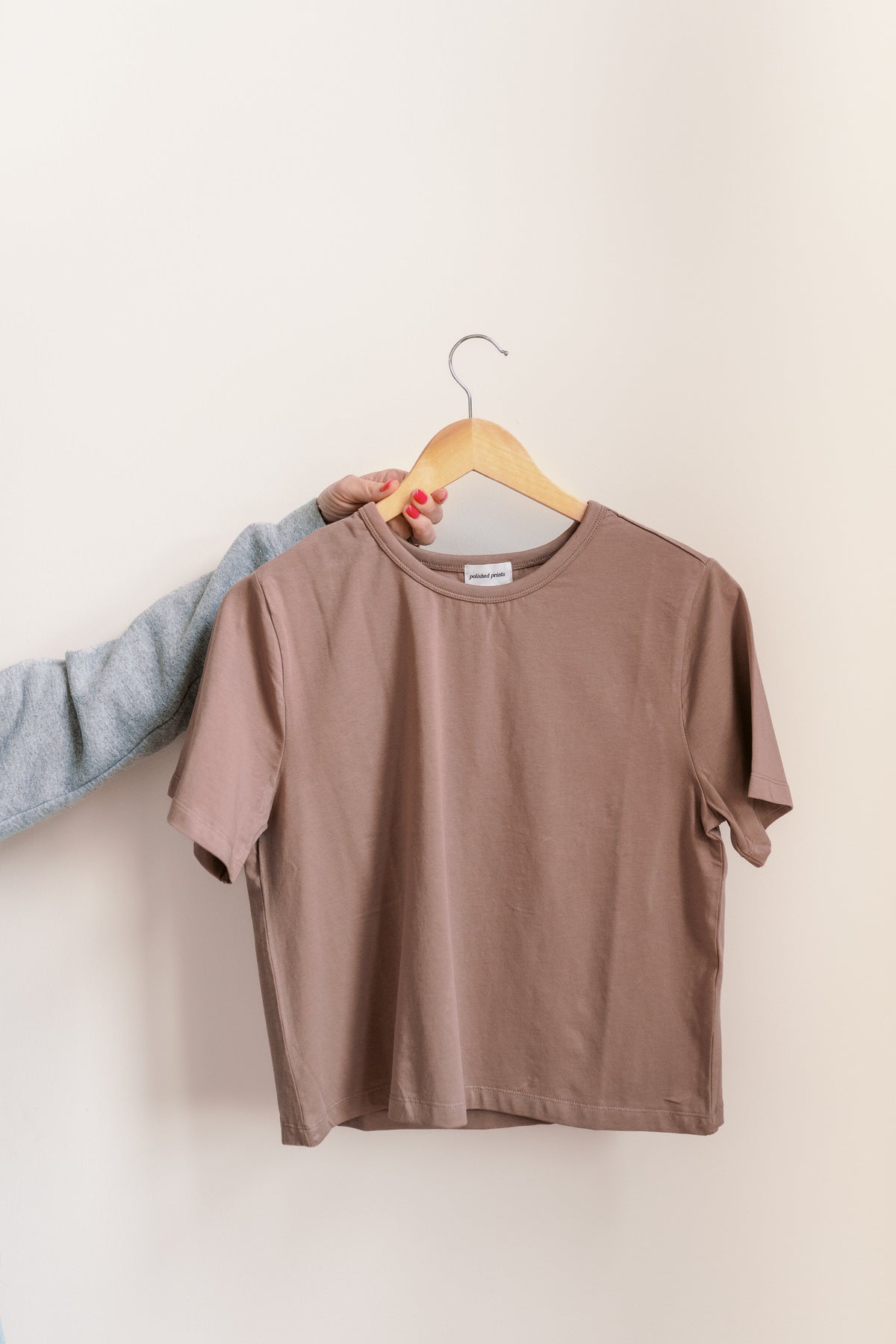 Ginger Snap Mom Cropped Tee