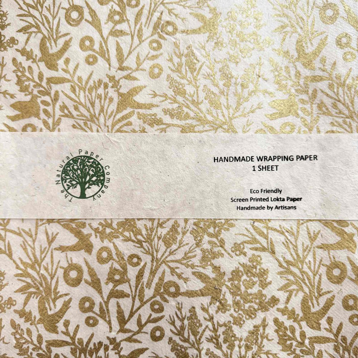 Handmade Lokta Wrapping Paper - Harvest