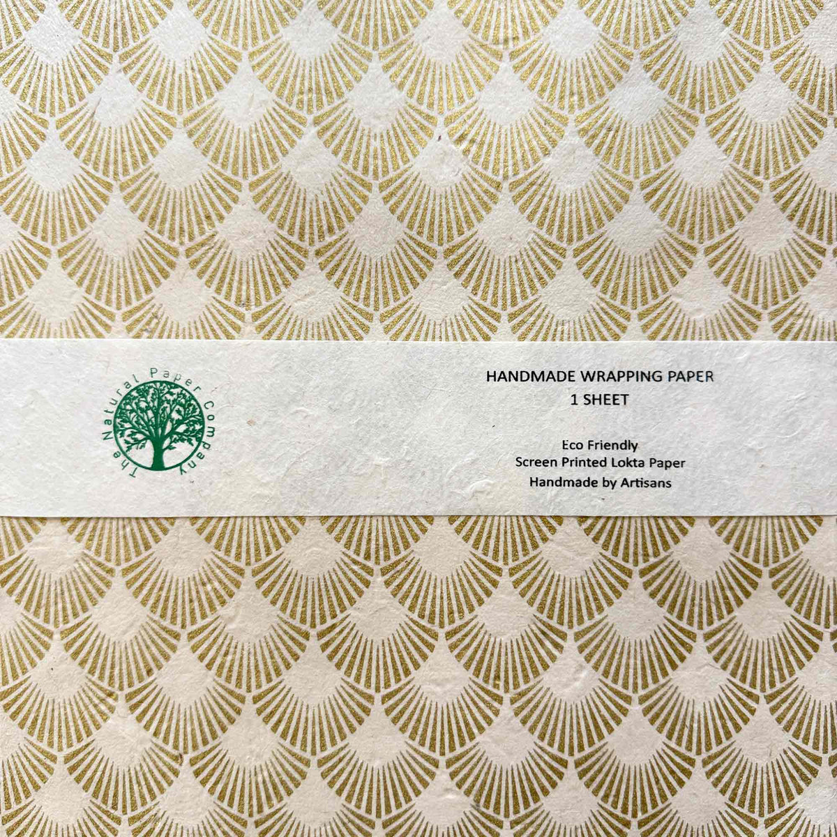Handmade Lokta Wrapping Paper - Fanfare