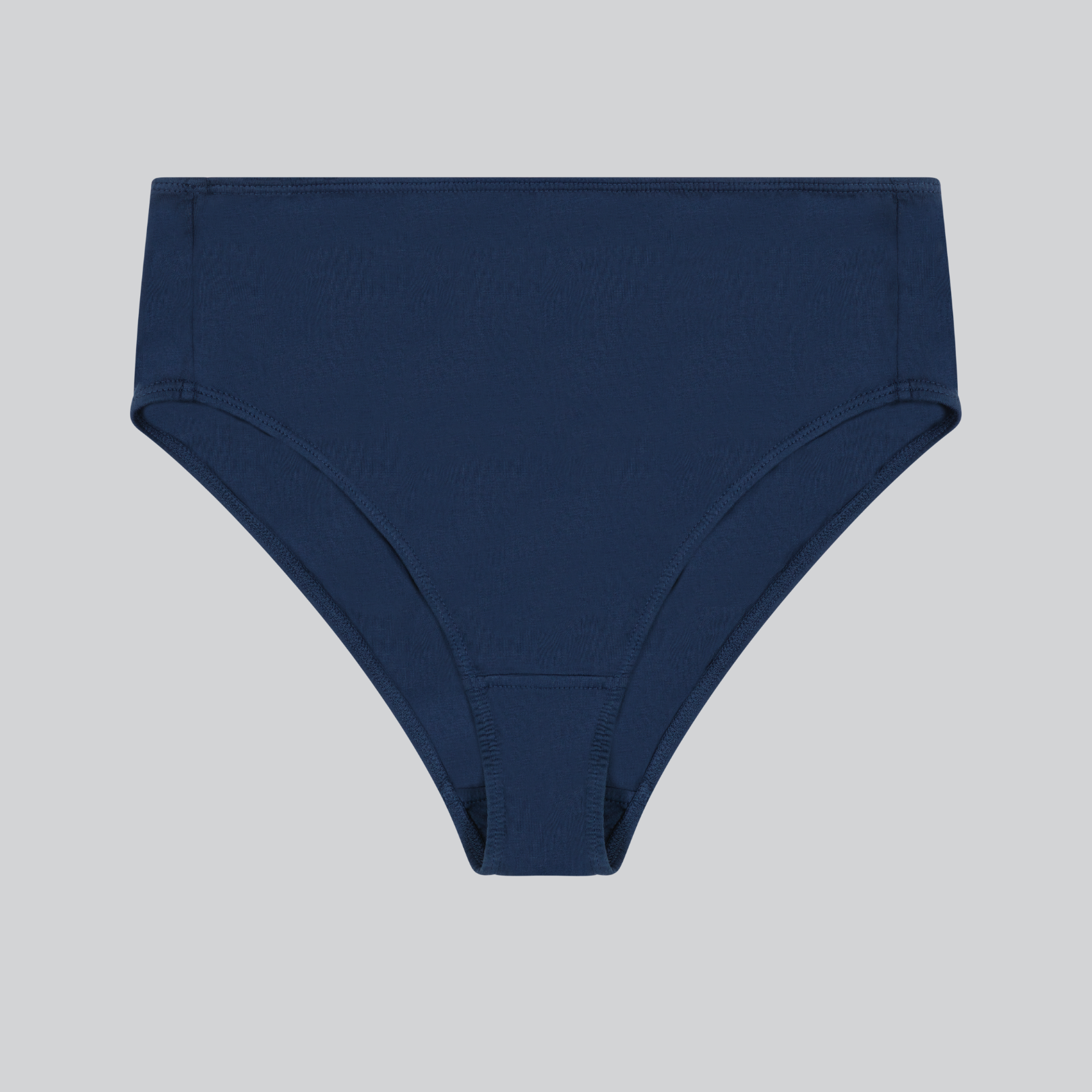 Compostable Organic Cotton High-Waist Brief (8 Color Options)