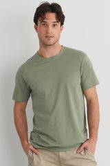 Men's 100% Organic Cotton Crew Neck T-Shirt