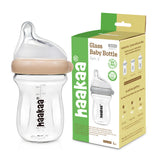 Haakaa Glass Baby Bottle 6 oz/160 ml