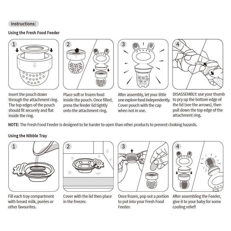 Haakaa Freeze-N-Feed Mini Combo Teether