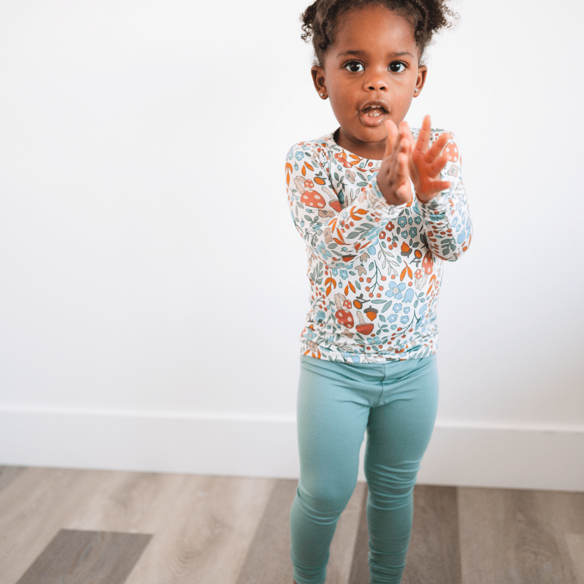 Toddler 2-Piece Bamboo Set - Fall Floral