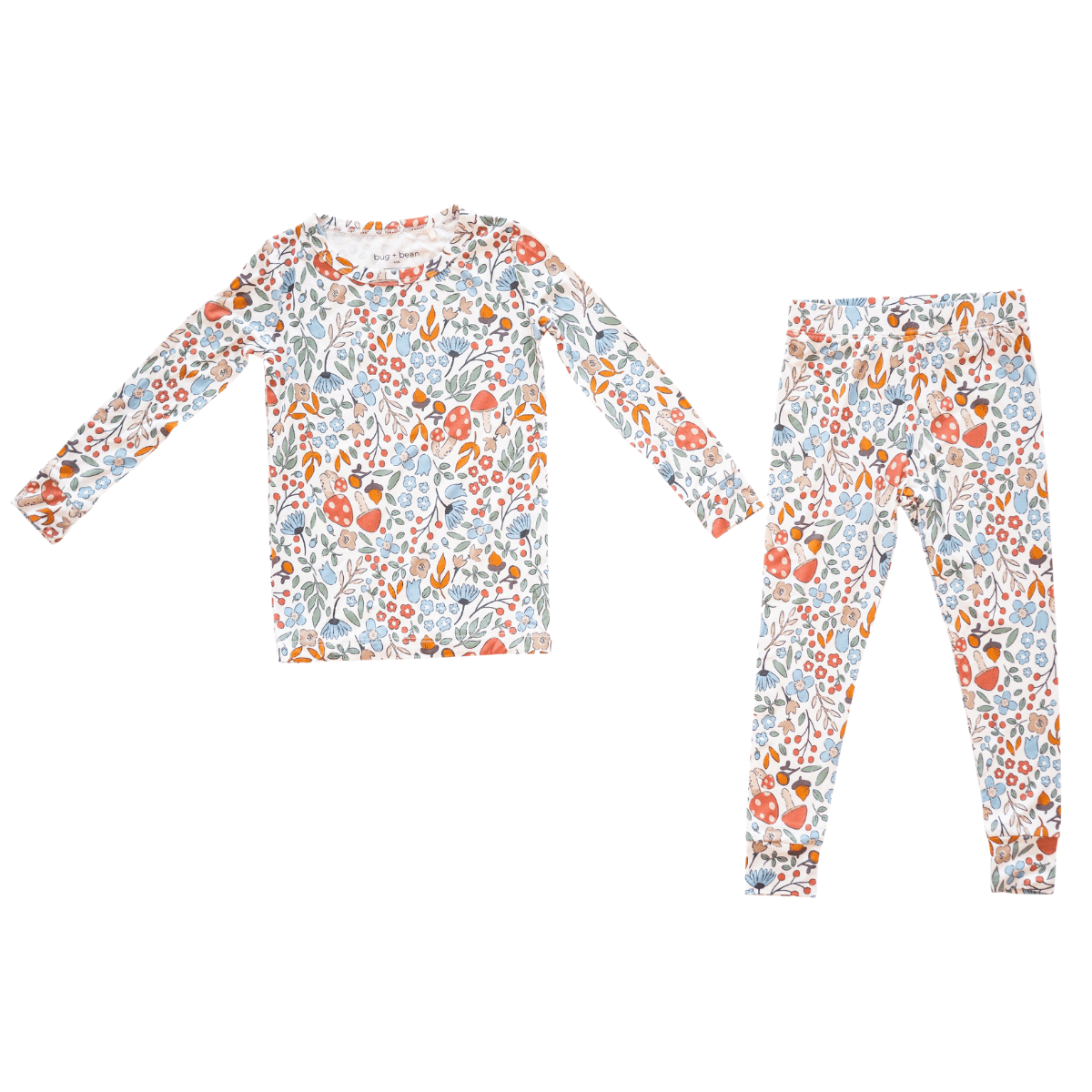 Toddler 2-Piece Bamboo Set - Fall Floral