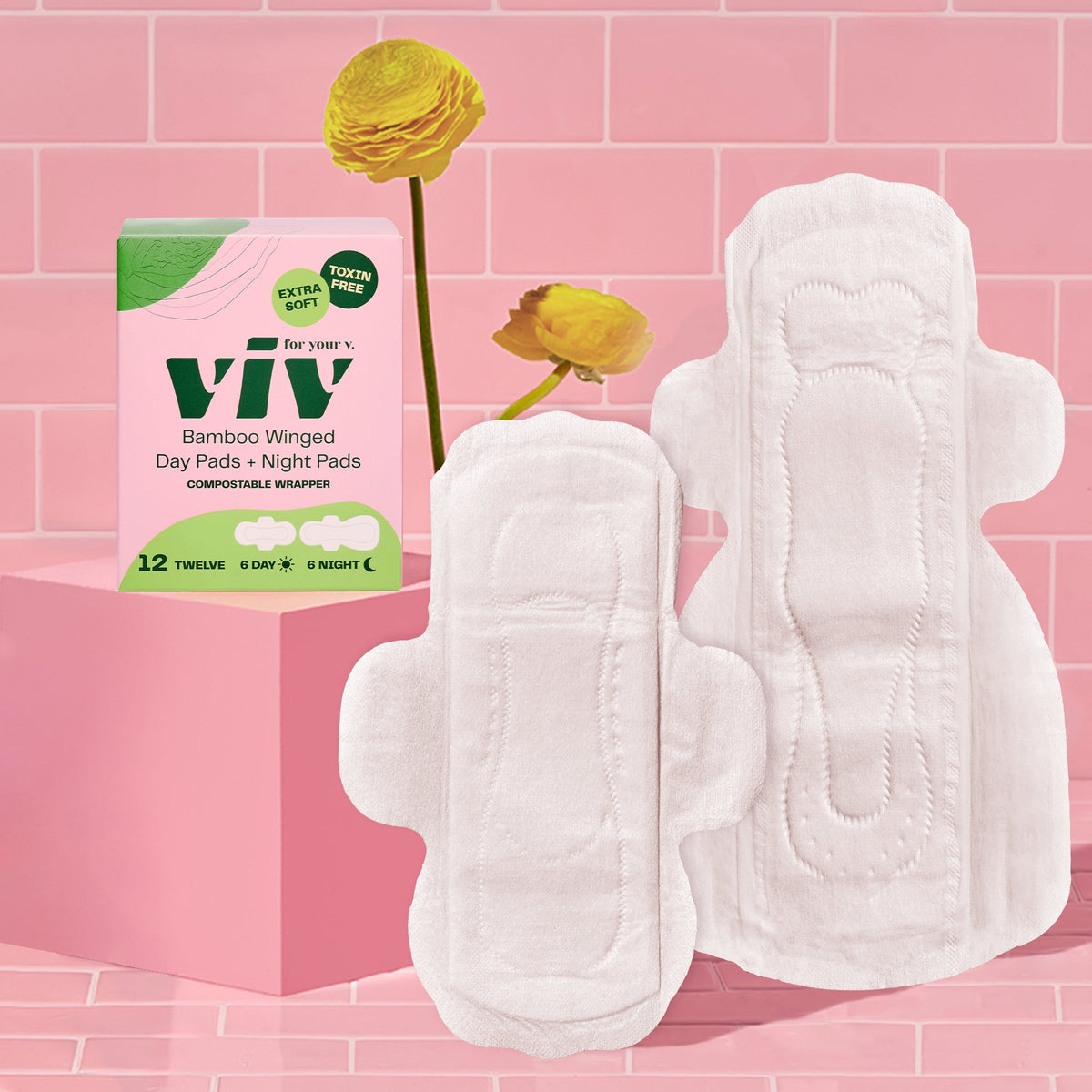Winged Bamboo Pads