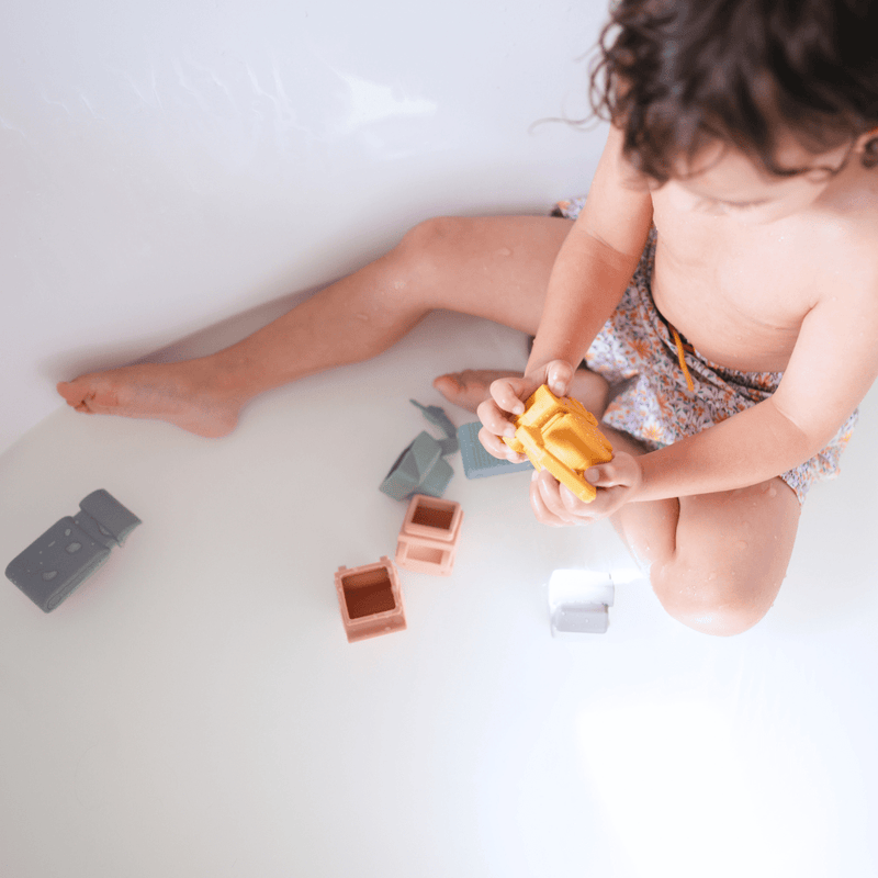 Construction Mold Free Bath Toys (Set of 4)