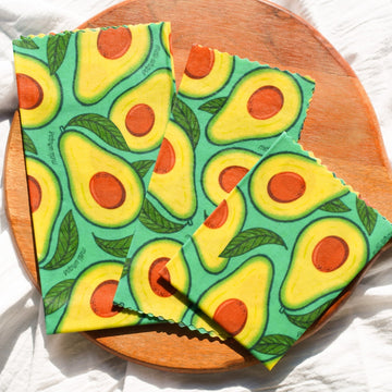 Meli Wraps Beeswax Food Wrap Roll - Avocado