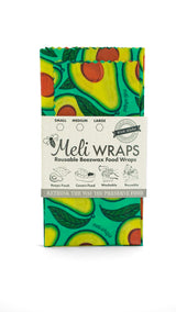 Meli Wraps Beeswax Food Wrap - Avocado