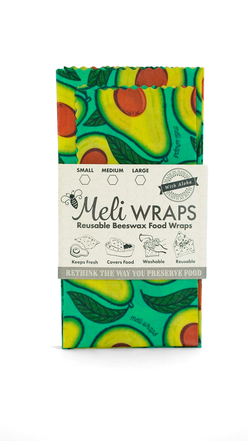 Meli Wraps Beeswax Food Wrap - Avocado