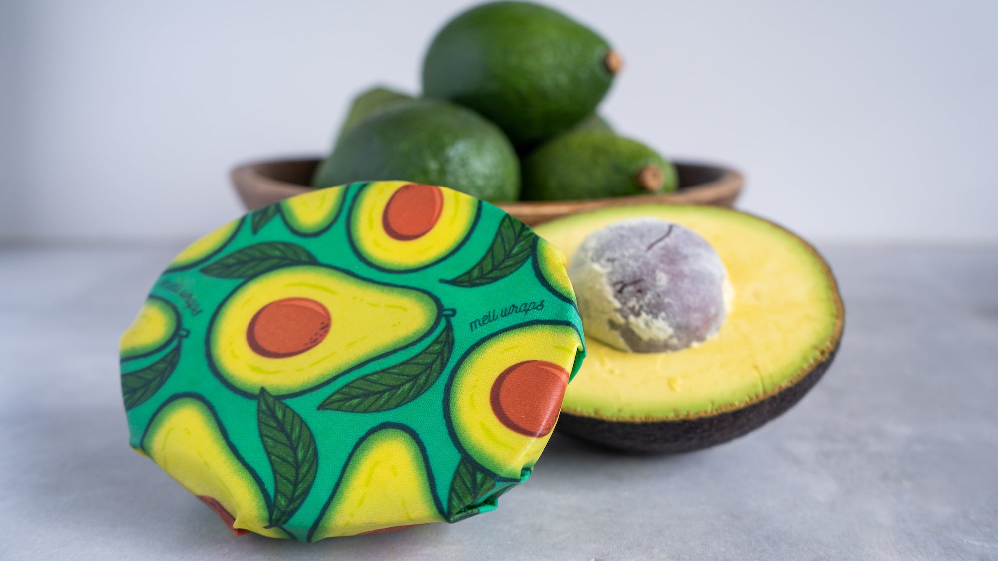 Meli Wraps Beeswax Food Wrap Roll - Avocado