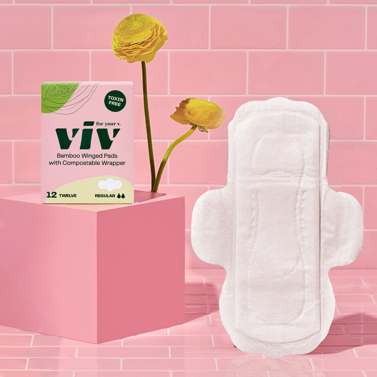 Winged Bamboo Pads