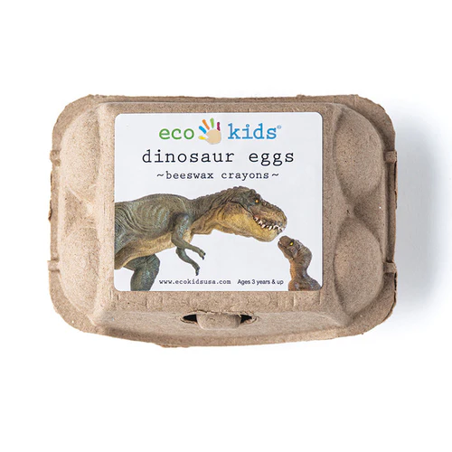 Non Toxic Beeswax Crayons - Dinosaur Eggs