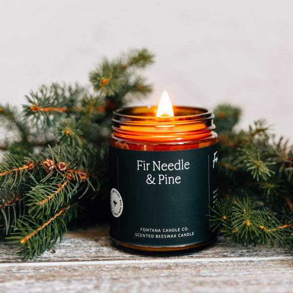 Fir Needle & Pine Essential Oil Candle