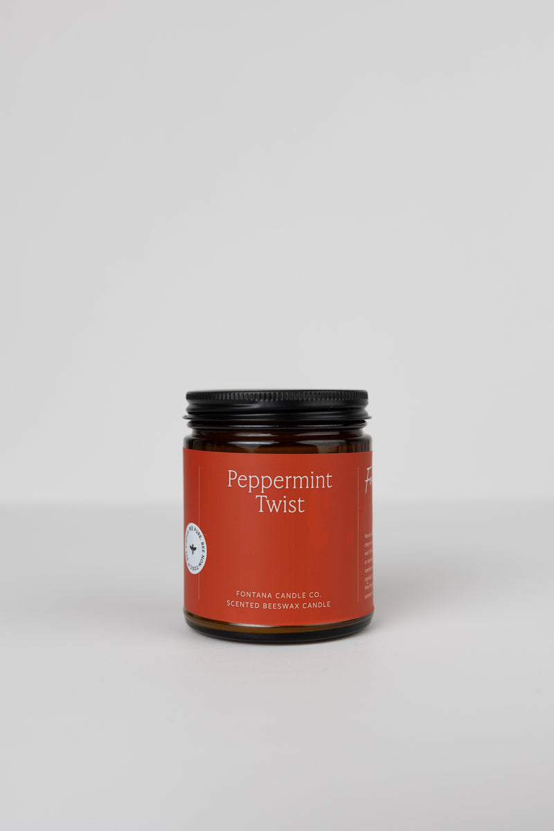 Peppermint Twist Essential Oil Candle