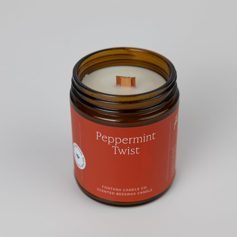 Peppermint Twist Essential Oil Candle