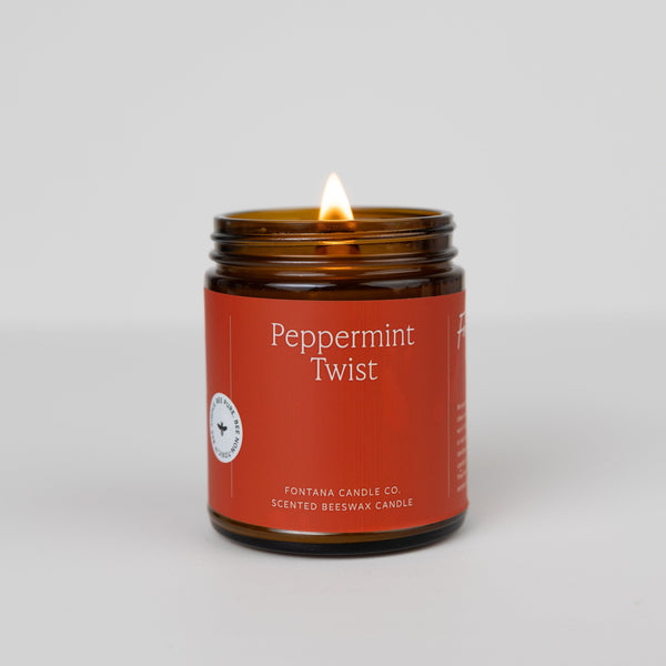 Peppermint Twist Essential Oil Candle